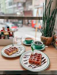 waffle主題抵食lunch set