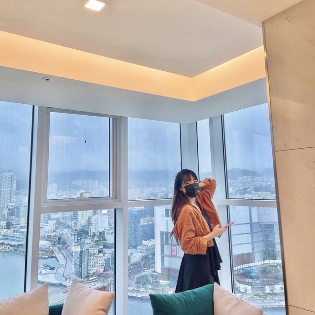 부산호캉스🔥라발스 호텔 프리미엄 스위트 오션 룸❤️