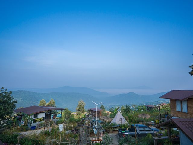 ที่พักน่ารักบนภูเขาวิวสวยอากาศดีมีกาแฟให้ดริป