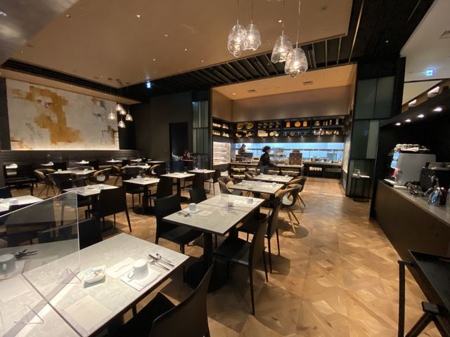 ACキッチンの朝食。1番乗りでゆったりのんびり朝食時間
