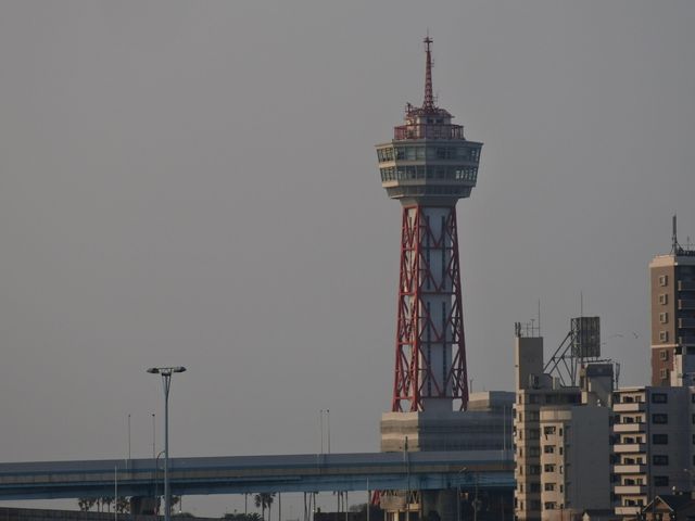 『西中島橋』から見る福岡市の景色