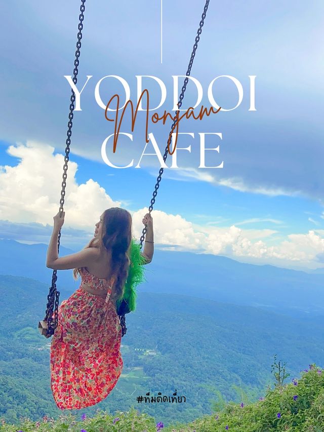 พาไปจิบกาแฟ ชมวิว ชมดอก กับคาเฟ่ชื่อดังบนม่อนแจ่ม⛰