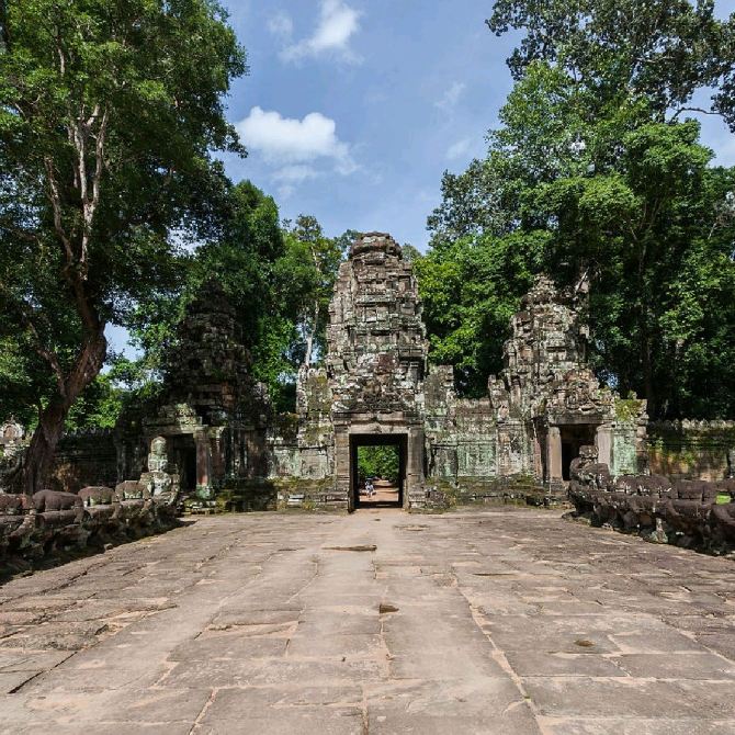 The Preah Khan Temple