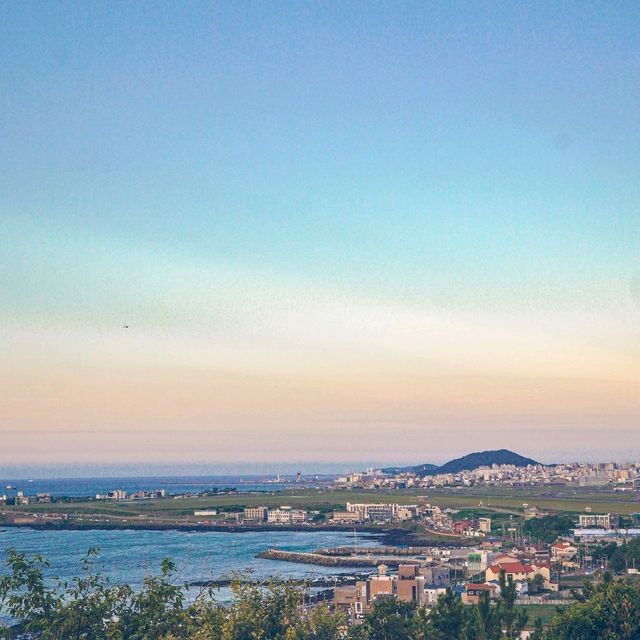 제주도 노을 맛집 오름 '도두봉'
