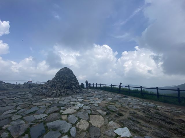 무주 덕유산 4번째로 높은산에 오르다