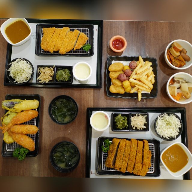 新竹新豐 木由堂日式豬排專賣店 胖胖炸蝦天婦羅太好吃