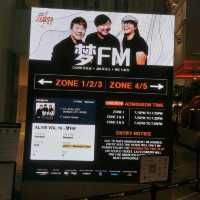 Enjoying Meng FM at Capitol Theatre