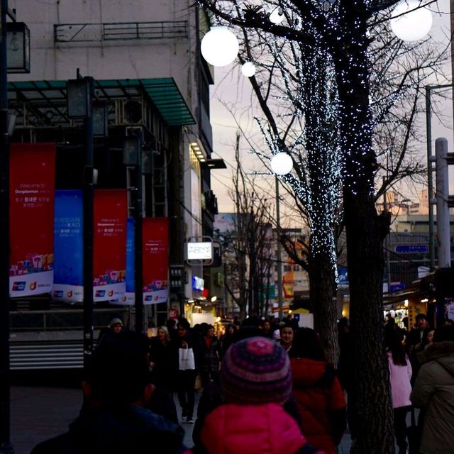 Dongdaemun Market at Night