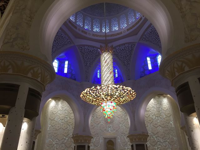 【UAE】シェイクザイードグランドモスク