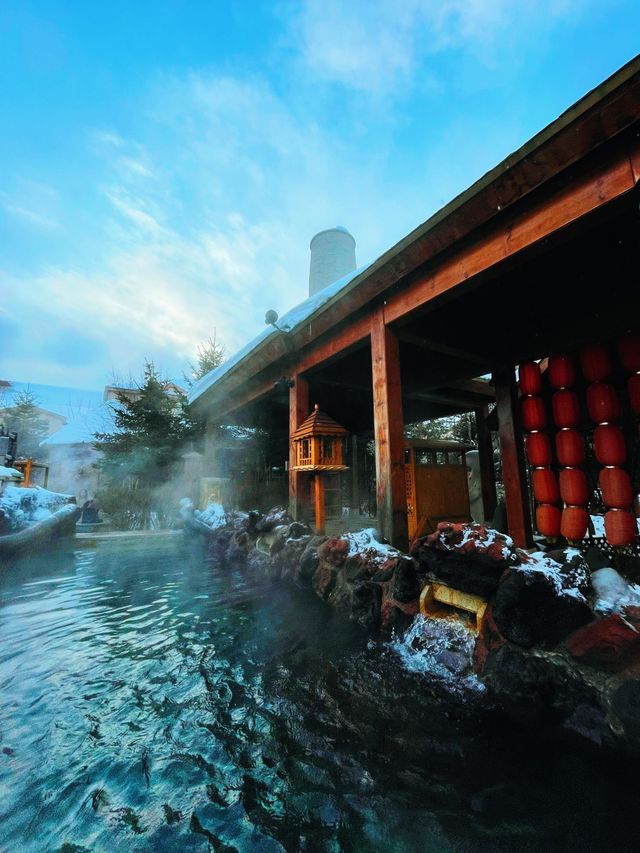 Hot Spring Resort in 长白山⛷❄️