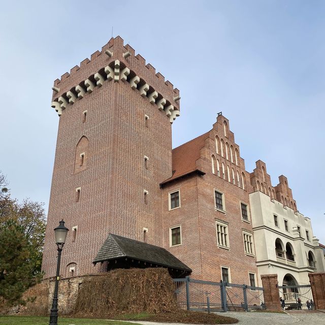 Poznań Town hall, church, central station 