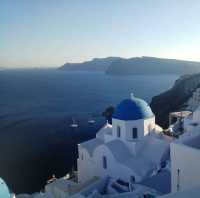 Sunset in Oia, Santorini