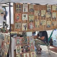 Fifteenth century town market