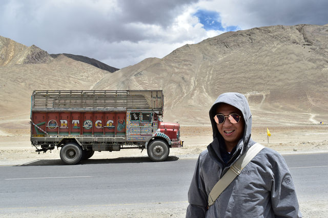 Magnetic Hill in leh ladakh india