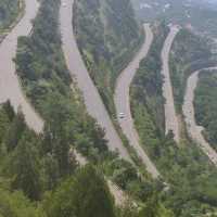 Driver's dream, 9 Hair~pin curves near Xi'an