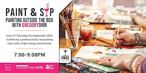 Painting Outside of the Box: a Paint and Sip Series - 2023 (Pompano Beach) | Bailey Contemporary Arts Center