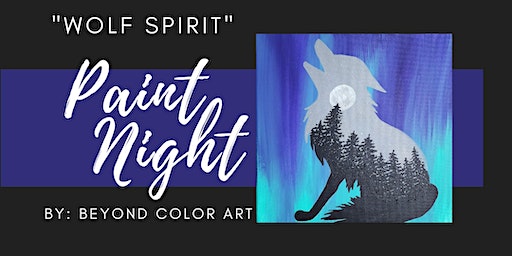 "Wolf Spirit" paint Night | Hive 435 Taphouse