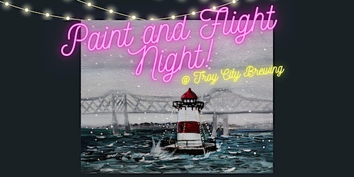 Paint and Flight Night! | Troy City Brewing, Anawan Street, Fall River, MA, USA