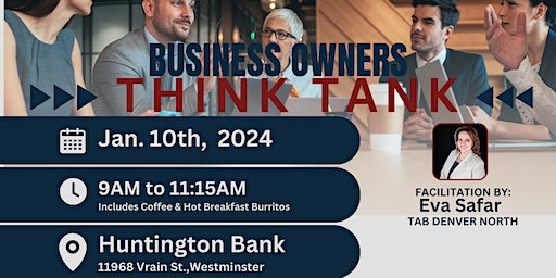 ELEVATE SUCCESS - Business Owners Think Tank | Huntington Bank (Conference Room)