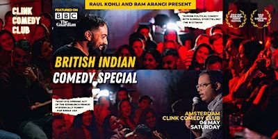 British Indian Comedy Special - Amsterdam - Stand up Comedy in English | ClinkNoord