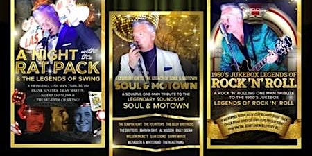 Tribute to the Legends - Swing, Soul & Rock & Roll | St Peter's Church, Belper