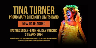 Tina Turner Tribute: Proud Mary & Her City Limits Band | The Green Isle Hotel Dublin