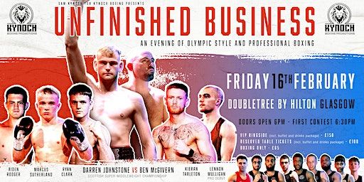 Unfinished Business | DoubleTree by Hilton Glasgow Central