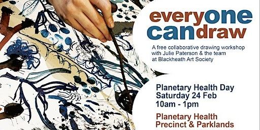 Everyone Can Draw: a free collaborative drawing workshop | Planetary Health Precinct (former Katoomba Golf Course)