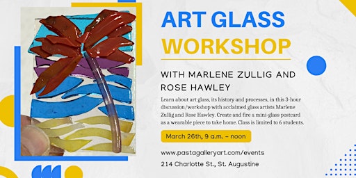 Art Glass Workshop - Make Wearable Piece of Art | 214 Charlotte Street, St. Augustine, FL, USA