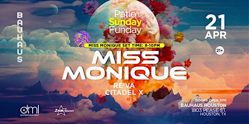 Miss Monique @ Bauhaus [Sunday Patio Funday] | Bauhaus Houston