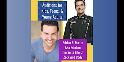 Audition With Adrian R' Mante, Esteban from The Suite Life Of Zack And Cody | DoubleTree by Hilton Hotel and Executive Meeting Center Palm Beach Gardens