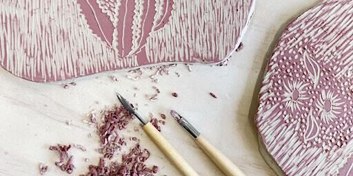 Botanical Drawing on Clay - Sgraffito Workshop with Lauren Downton | Gallery 1855