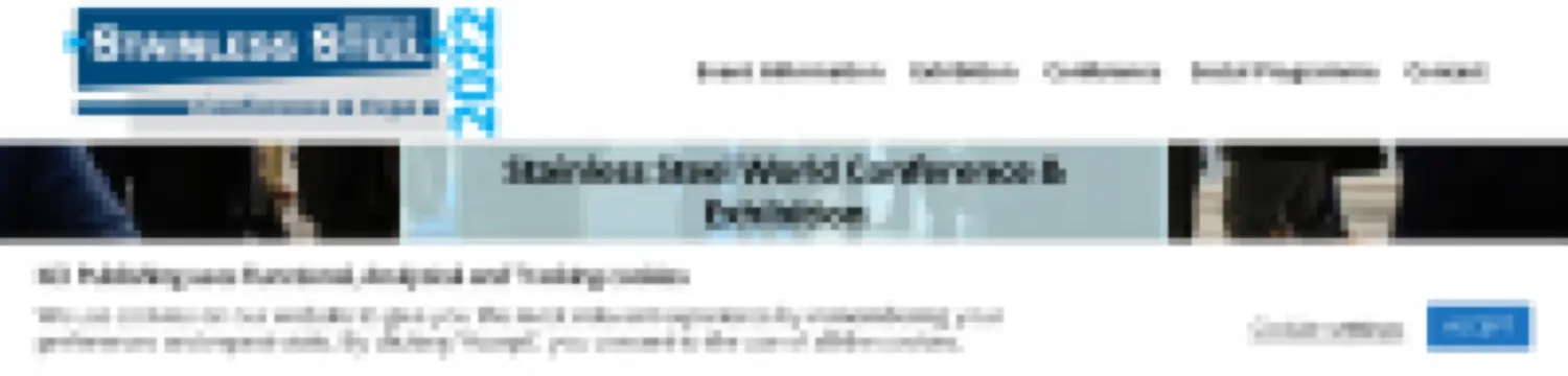 Stainless Steel World Conference & Exhibition 2024 | MECC Maastricht, Limburg, Netherlands