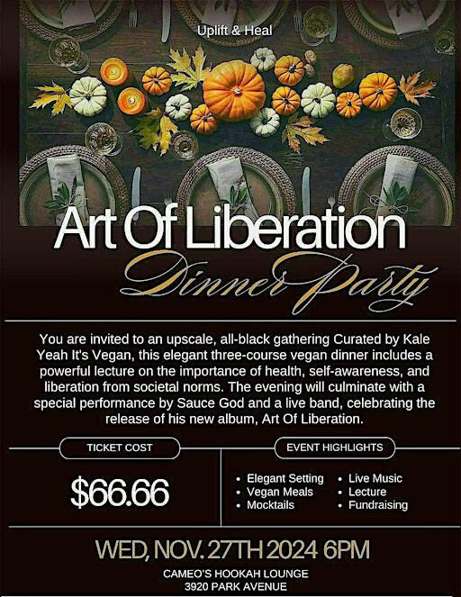 Art Of Liberation Dinner Party | Memphis