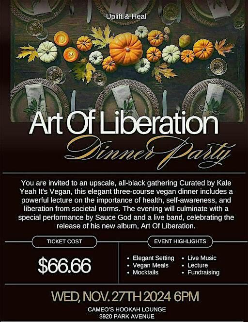 Art Of Liberation Dinner Party | Memphis