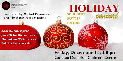A Holiday Concert / Concert de Noël | Carleton Dominion-Chalmers Centre