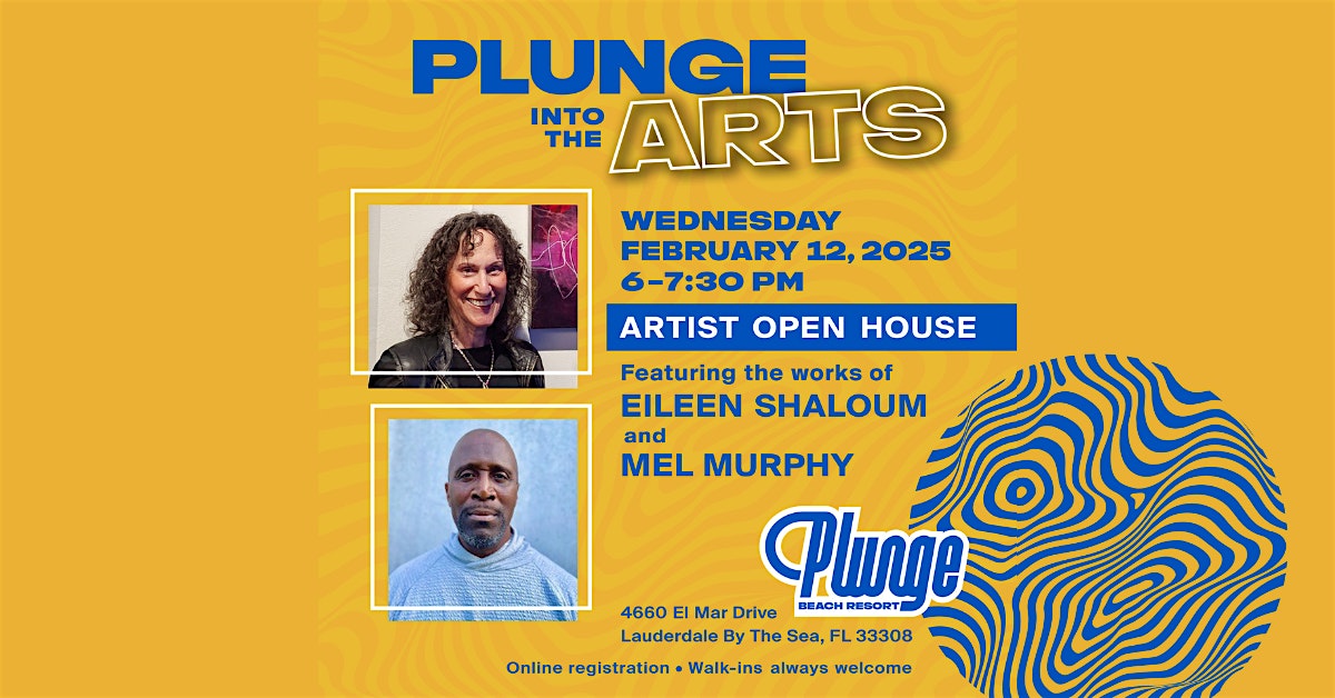 Plunge into the Arts with Mel Murphy and Eileen Shaloum | Plunge Beach Resort