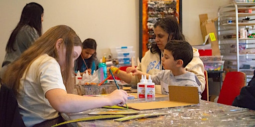 Family Open Studio: Scrap Paper | Art Gallery of Burlington