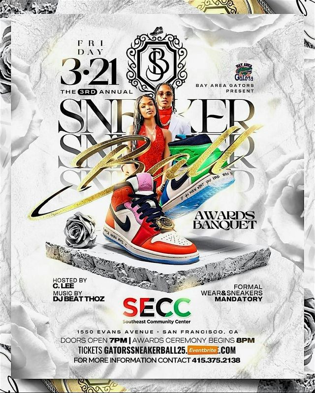 Bay Area Gators 3rd Annual Awards Banquet & Sneaker Ball | Southeast Community Center
