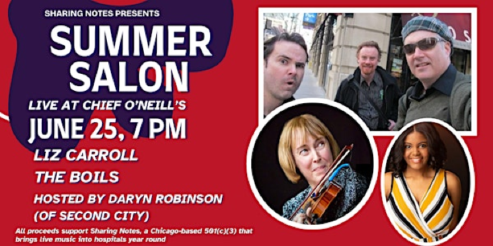 Sharing Notes Summer Salon | Chief O'Neill's Pub Restaurant Beer Garden