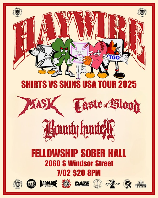 Wild West Booking Presents: HAYWIRE | Fellowship Hall