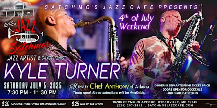 KYLE TURNER | Satchmo's Jazz Cafe