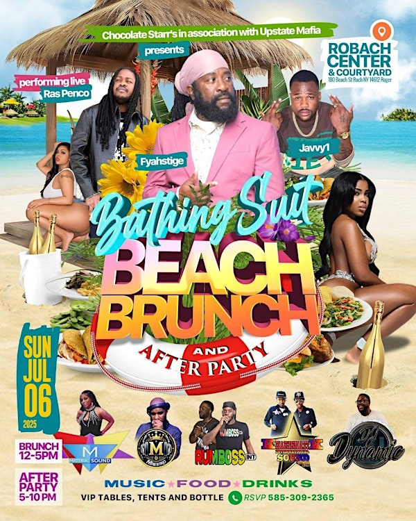 Bathing Suit Beach Brunch | The Roger Robach Community Center