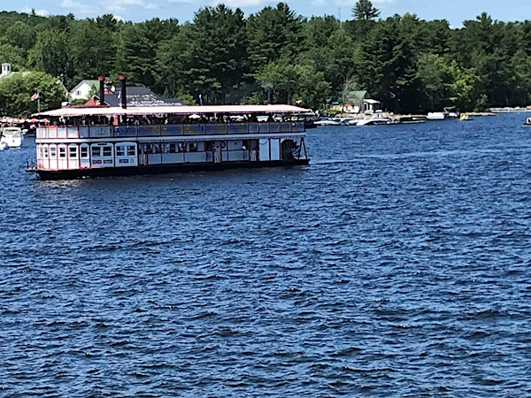 Faith and Family Cruise aboard the Songo Queen II Paddleboat | Songo River Queen Dock