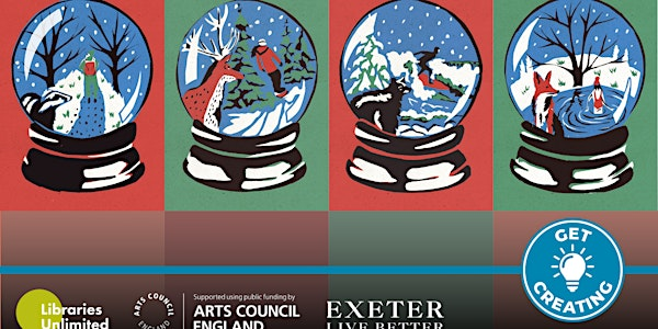 Print Your Own Christmas Cards with Tushka Illustrates | Barnstaple Library