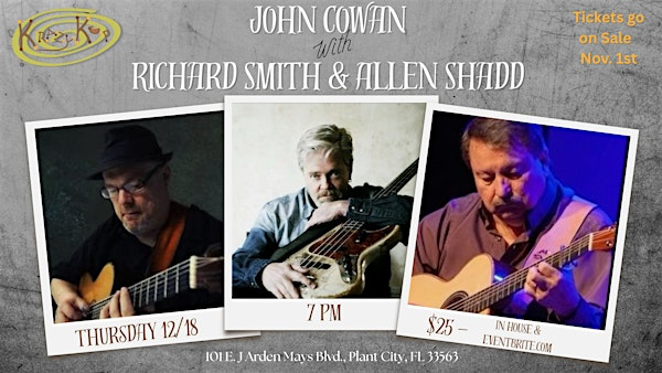 John Cowan with Richard Smith & Allen Shadd | Krazy Kup