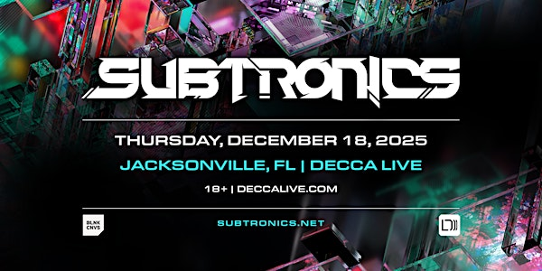 Subtronics at Decca Live | Decca Live
