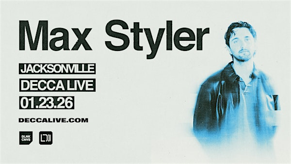 MAX STYLER at DECCA LIVE | Decca Live