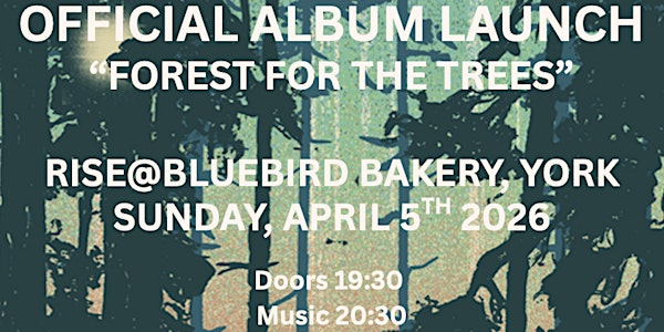 Chris Helme Forest For The Trees Acoustic Album Launch - York | Bluebird Bakery