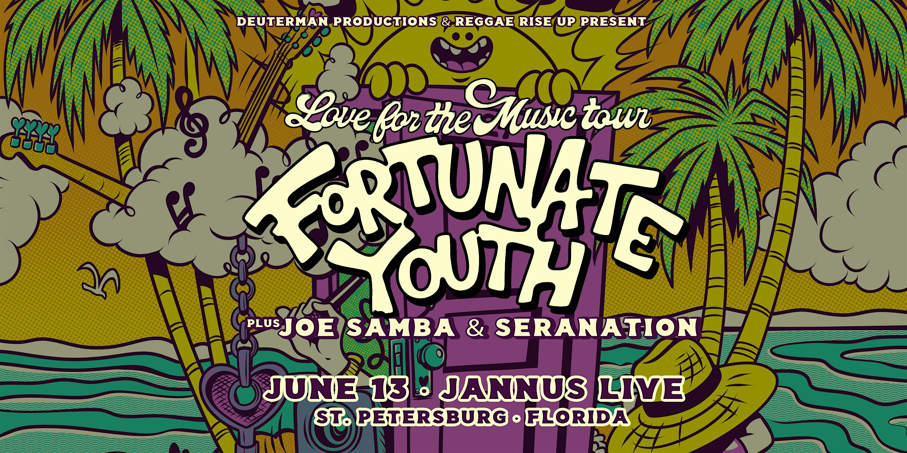 FORTUNATE YOUTH - ST PETE | Jannus Live